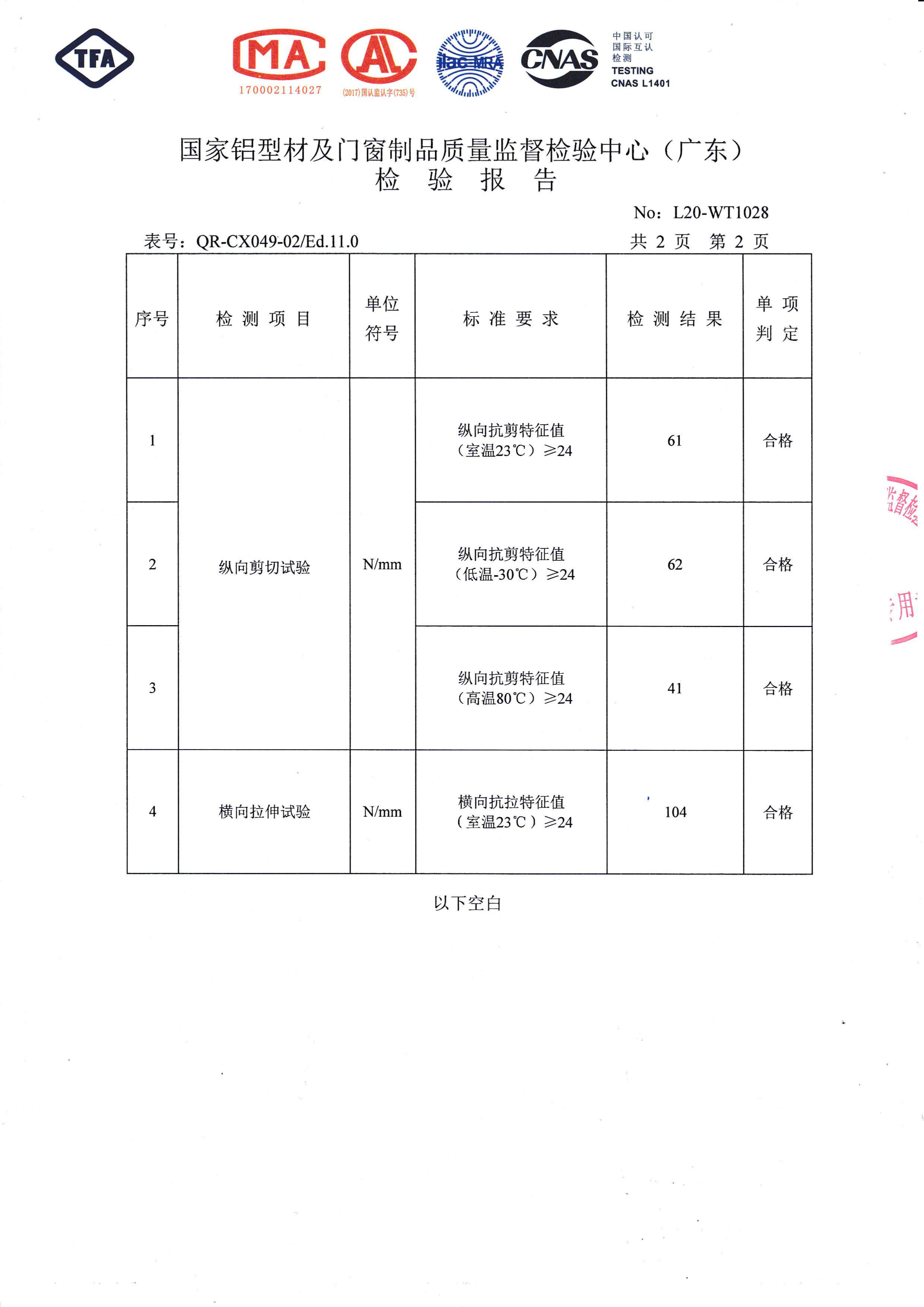 Inspection report of electrophoretic coating strip insulation (3)