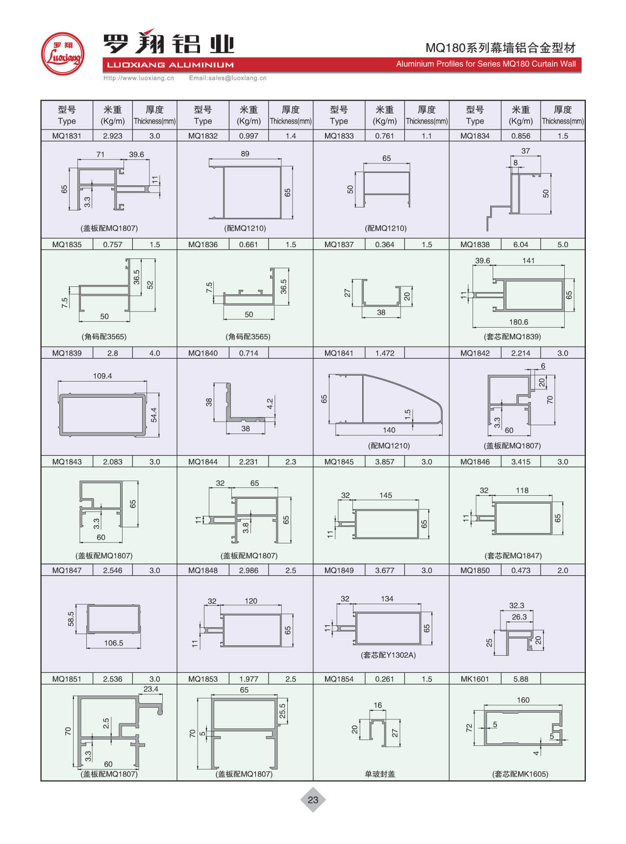 MQ180系列幕墙