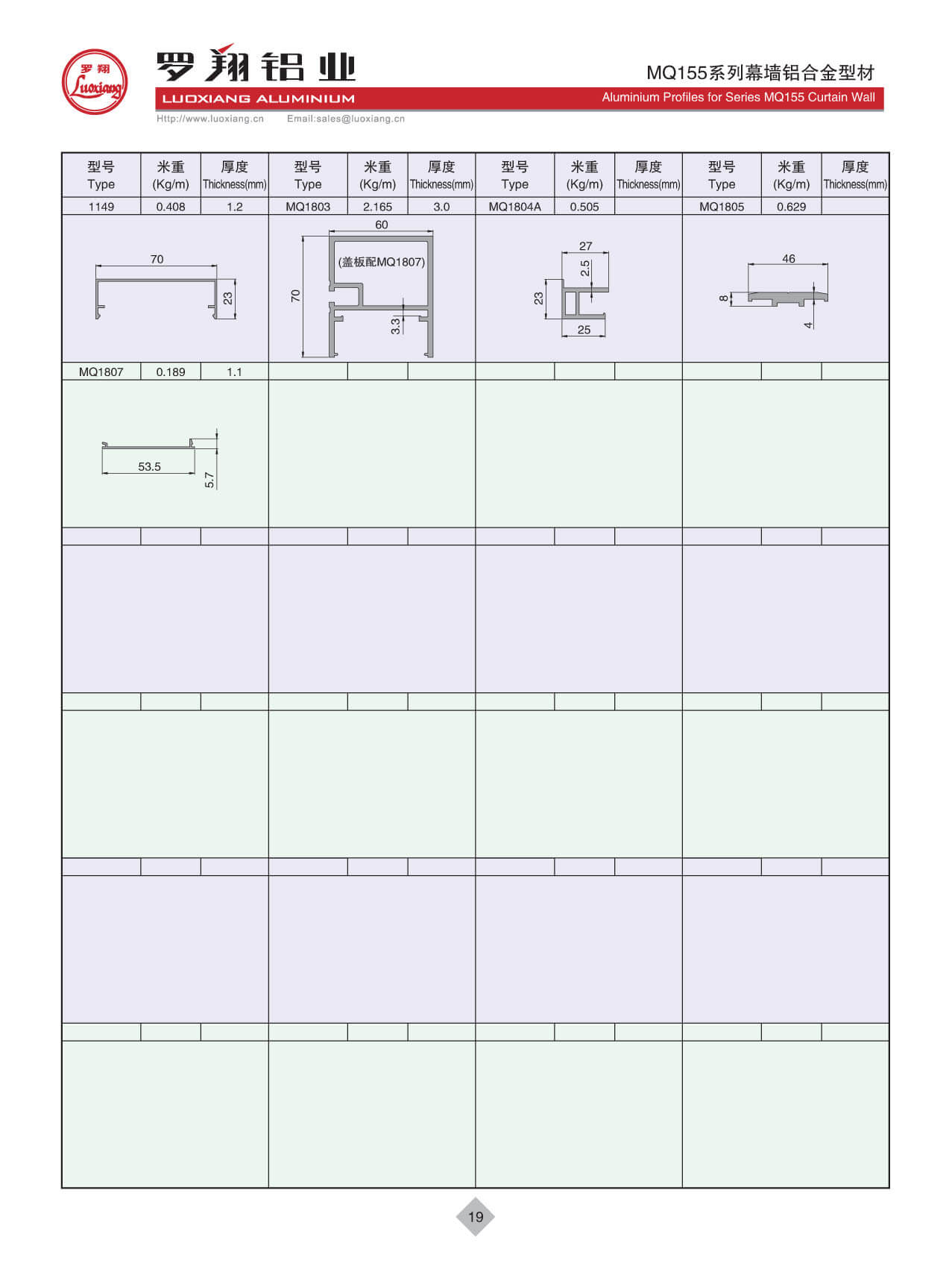 MQ155系列幕墙